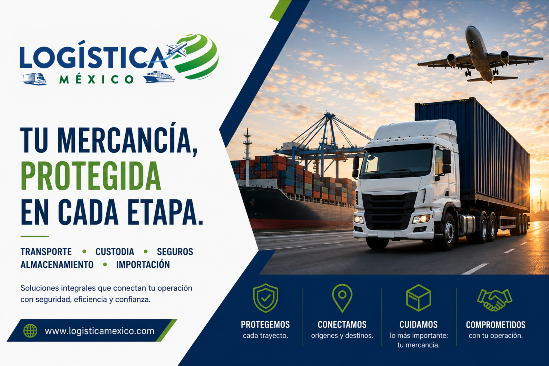 Logística México - Tu mercancía protegida en cada etapa