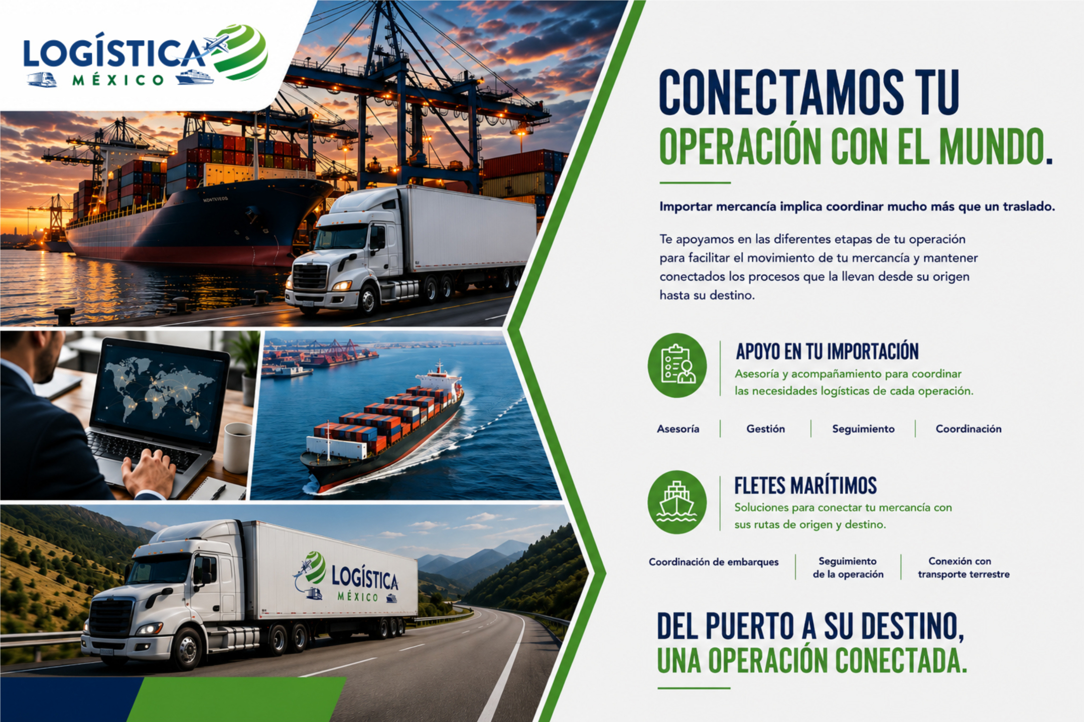 Conectamos tu operación con el mundo